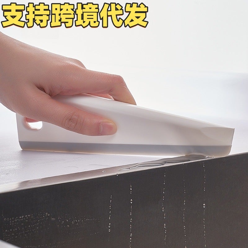 Dropshipping Household Glass Wiper Bathroom Mirror Countertop Special Cleaning Tool Kitchen Oil Stain Cleaning Scraper - Image 2